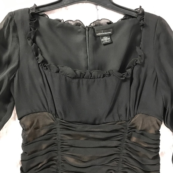 Vintage Silk Dress Victoria’s‎ Secret Moda - Picture 3 of 11